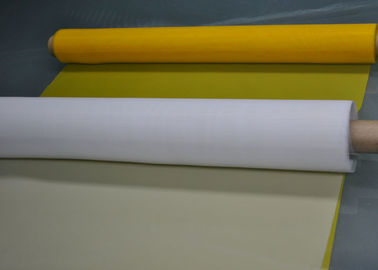 100% Monofilament Polyesternetwerk voor Textieldruk 120T - Witte/Gele Kleur 34