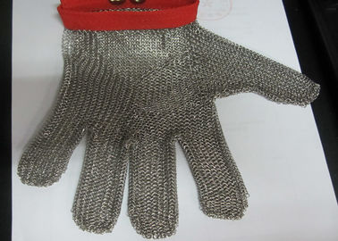 De Handschoen van de het Netwerkhand van het Chainmailroestvrije staal voor Slachtvleesknipsel