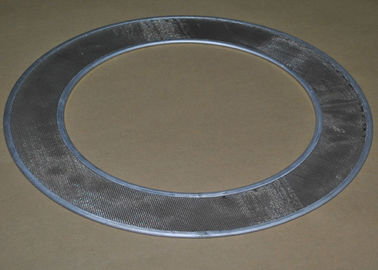 De ringvormige die Vormss Rand van het de Filterscherm van het Metaalgaas voor Scheiding en Filtratie wordt behandeld