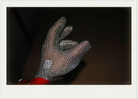 Het metaalnetwerk sneed Bestand Handschoenen voor Scherp Vlees, Vijf Kokende Handschoenen van het Vingersmetaal